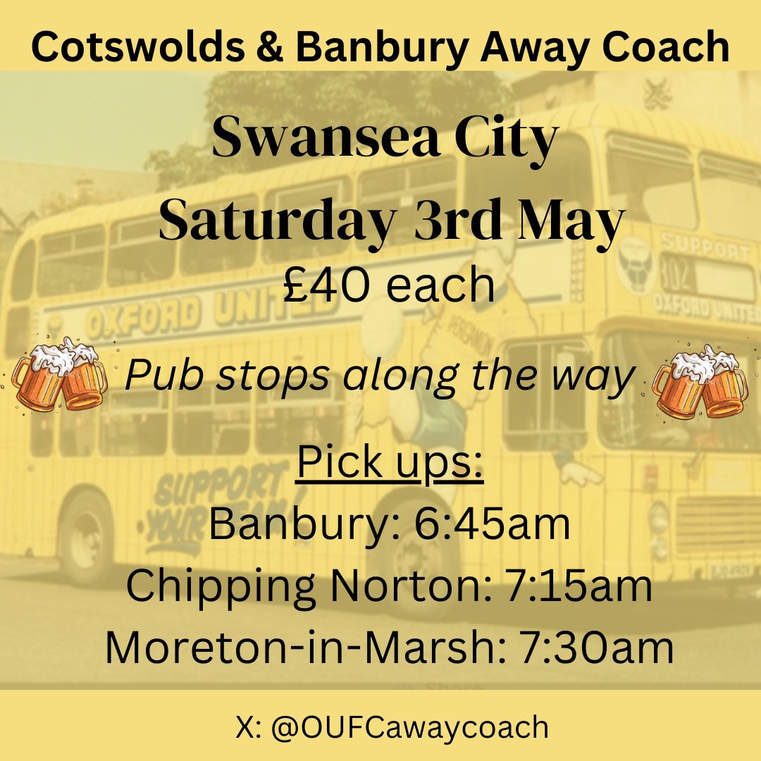 The Cotswolds and Banbury Oxford supporters tweet media