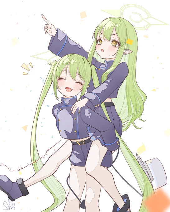 シュポガキ#ブルアカ 