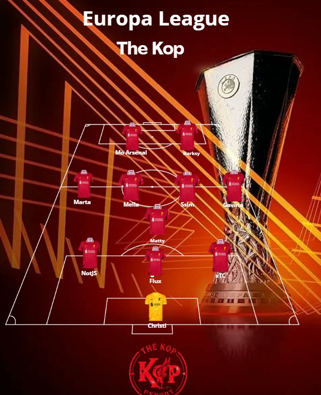 The Kop (@vpg_thekop) on Twitter photo ๐ Super Europe eLeague
โฝ๏ธ Knockouts - R16
โน๏ธLine-up for The Kop
๐<a href="/ftwesports/">FTW | For The Win Esports</a> ๐ต๐น
<a href="/VPGEurope/">Virtual Pro Gaming | Europe</a> <a href="/VPGPremier/">VPG Esports Premier</a> <a href="/VPG_TheKop/">The Kop</a> ๐ Super Europe eLeague
โฝ๏ธ Knockouts - R16
โน๏ธLine-up for The Kop
๐<a href="/ftwesports/">FTW | For The Win Esports</a> ๐ต๐น
<a href="/VPGEurope/">Virtual Pro Gaming | Europe</a> <a href="/VPGPremier/">VPG Esports Premier</a> <a href="/VPG_TheKop/">The Kop</a>