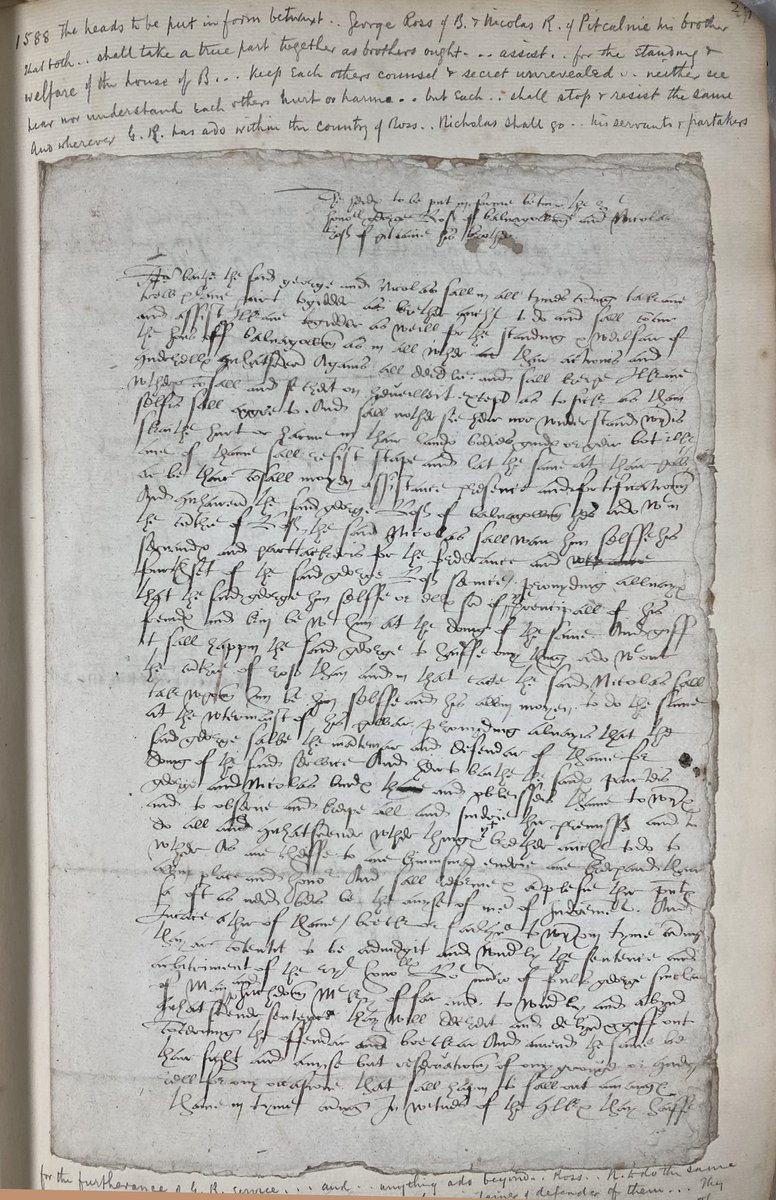 On this day in 1588:
A Bond of Alliance was signed at Balnagown Castle between George Ross, Chief of Clan Ross, and his brother Nicholas. They vowed to stand as true brothers, defending the "House of Balnagown".
#Scotland #ClanRoss #OnThisDay