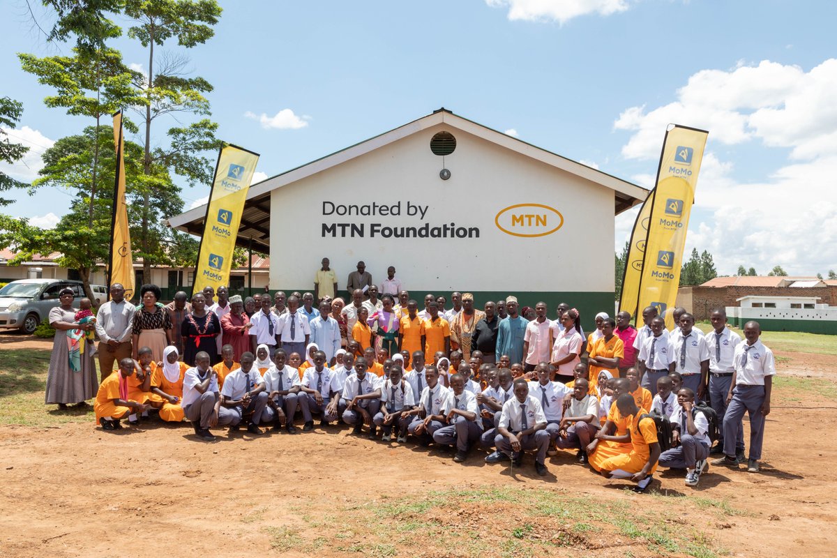 mtnug's tweet photo. MTN Uganda equips Bugiri School with computer lab as part of UGX 285 million digital inclusion initiative https://t.co/2Qhx7kUNRC #MTNFoundation #TogetherWeAreUnstoppable https://t.co/FU00YXl7mB