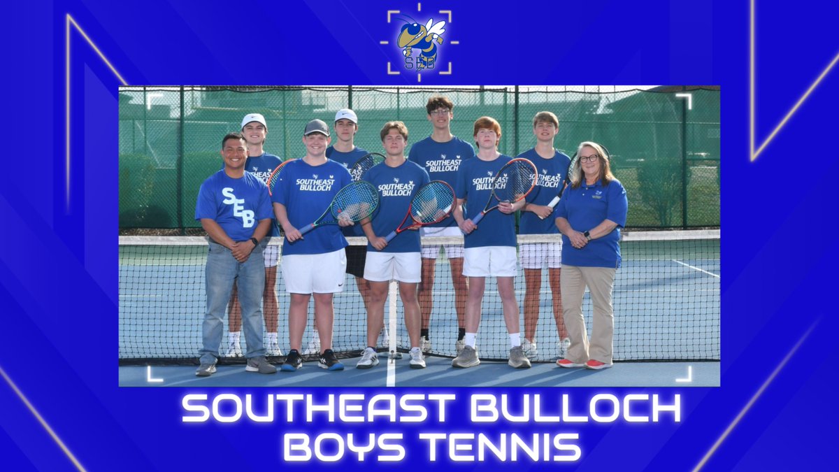 🎾 SEBHS BOYS TENNIS | STATE PLAYOFFS 🎾

🆚 : Richmond Academy
📆 : 4/22/25
⏰ : 4 PM
📍 : Brooklet, GA
🏟️ : SEBHS Tennis Courts