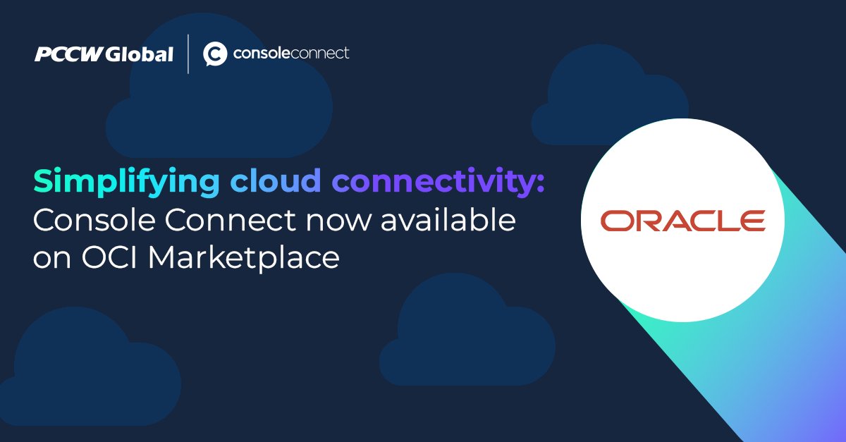Console Connect (@consoleconnect) on Twitter photo We're live on <a href="/OracleCloud/">Oracle Cloud</a> Marketplace🚀! As the first #FastConnect partner on #OCIMarketplace, Console Connect simplifies #OracleCloud connectivity—no new vendors, no friction, full use of Oracle Universal Credits. Learn more: eu1.hubs.ly/H0jsLpj0 We're live on <a href="/OracleCloud/">Oracle Cloud</a> Marketplace🚀! As the first #FastConnect partner on #OCIMarketplace, Console Connect simplifies #OracleCloud connectivity—no new vendors, no friction, full use of Oracle Universal Credits. Learn more: eu1.hubs.ly/H0jsLpj0