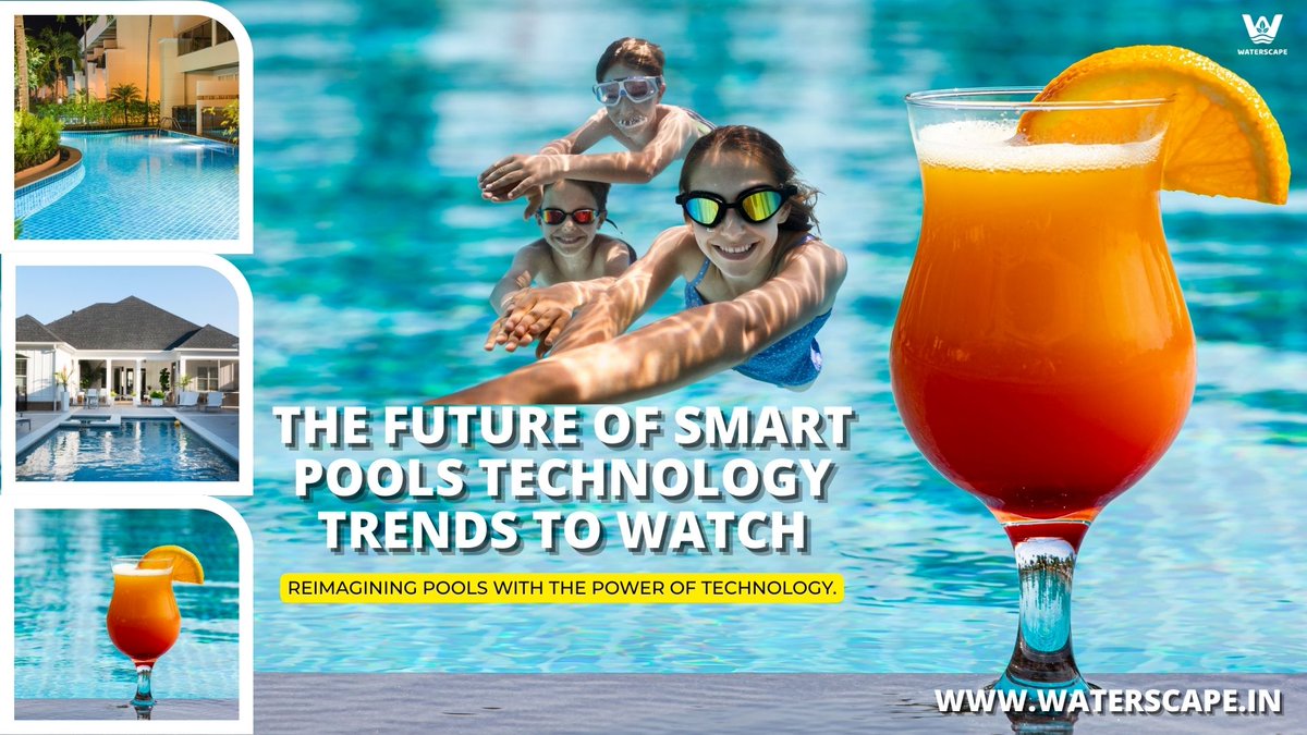 Waterscapein's tweet image. 𝐈𝐬 𝐲𝐨𝐮𝐫 𝐩𝐨𝐨𝐥 𝐫𝐞𝐚𝐝𝐲 𝐟𝐨𝐫 𝐭𝐡𝐞 𝐟𝐮𝐭𝐮𝐫𝐞?
Discover the latest innovations shaping modern pool design — smart sensors, energy-saving tech, mobile controls, and more.
waterscape.in/blog/the-futur…
#SmartPools #EcoPools #PoolAutomation #Waterscape #FutureOfPools