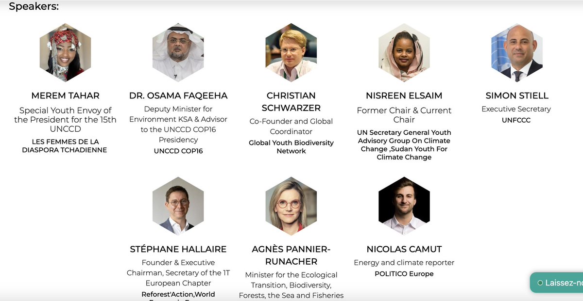 Merem Mastoura Tahar #التباوية (@meremtahar) on Twitter photo ℹ️Apr 24, 11:15 AM #CHANGENOW 🇫🇷: will speak at the high-level conference ‘Unlocking Synergies between the Three Rio Conventions’ in the presence of <a href="/simonstiell/">Simon Stiell</a> ( <a href="/UNFCCC/">UN Climate Change</a> ) , <a href="/anaatonii/">Ana Toni</a> ( #COP30),<a href="/AgnesRunacher/">Agnès Pannier-Runacher 🇫🇷🇪🇺</a> , <a href="/OdontuyaS/">Odontuya Saldan</a> , DR Osama Faqueeha ( <a href="/Cop16Riyadh/">COP16 Riyadh</a> ) , <a href="/NisreenElsaim/">Nisreen Elsaim</a> ℹ️Apr 24, 11:15 AM #CHANGENOW 🇫🇷: will speak at the high-level conference ‘Unlocking Synergies between the Three Rio Conventions’ in the presence of <a href="/simonstiell/">Simon Stiell</a> ( <a href="/UNFCCC/">UN Climate Change</a> ) , <a href="/anaatonii/">Ana Toni</a> ( #COP30),<a href="/AgnesRunacher/">Agnès Pannier-Runacher 🇫🇷🇪🇺</a> , <a href="/OdontuyaS/">Odontuya Saldan</a> , DR Osama Faqueeha ( <a href="/Cop16Riyadh/">COP16 Riyadh</a> ) , <a href="/NisreenElsaim/">Nisreen Elsaim</a>