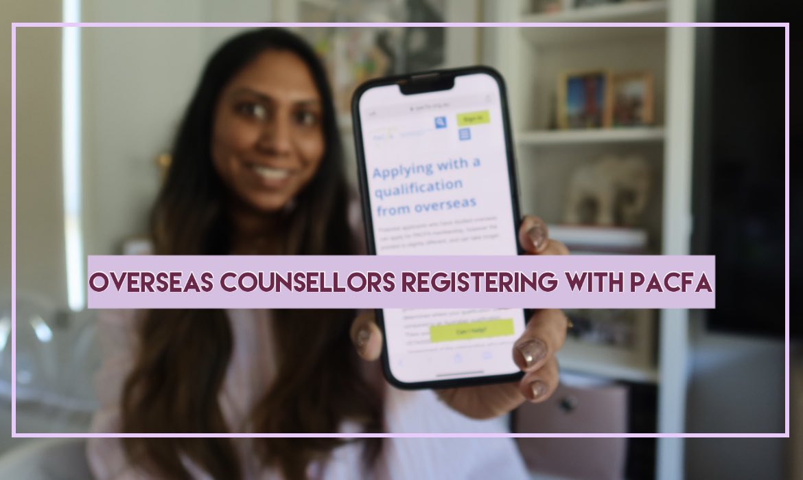New #Youtubevideo for #overseas Counsellor’s ~ how to register with #pacfa youtu.be/EsU2apAy7GU?si… 
#counsellor