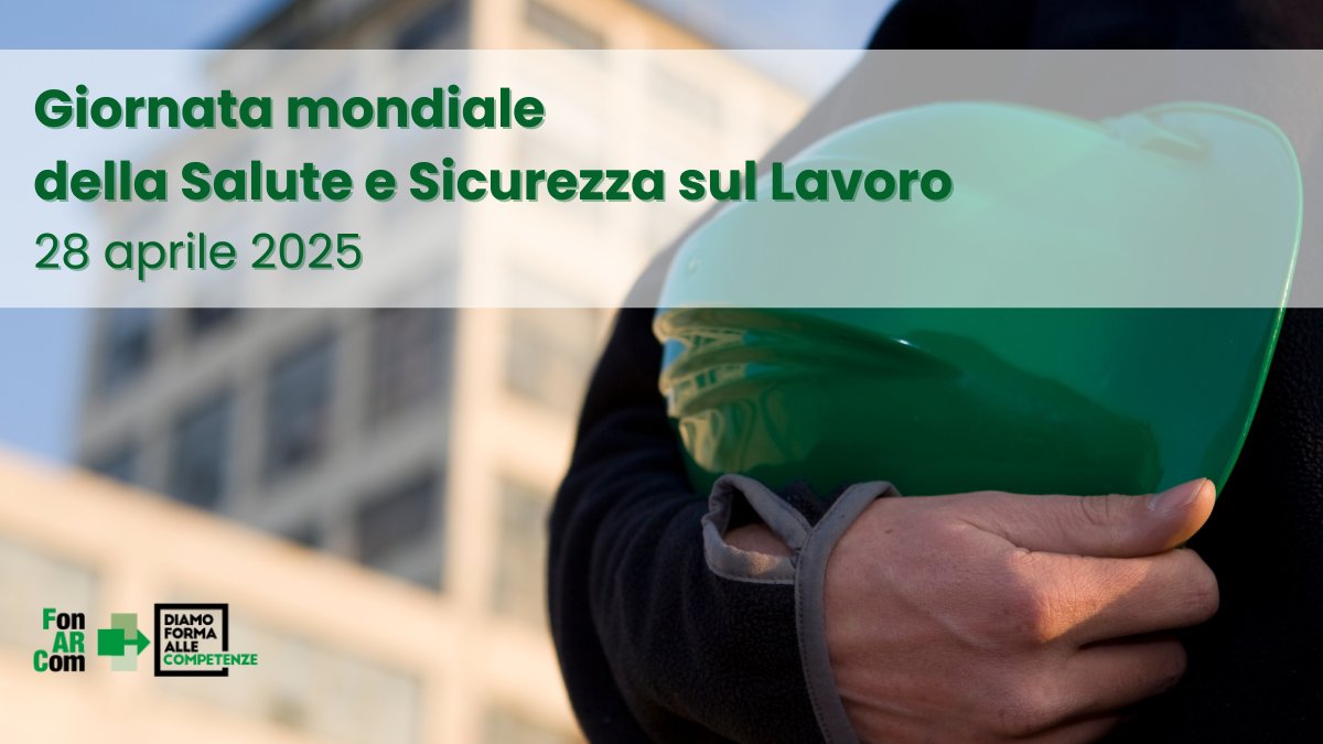 In occasione di questa giornata, vogliamo ricordare il nostro impegno verso la diffusione di una cultura basata sulla #SaluteEsicurezza, promossa da noi con strumenti concreti per imprese e lavoratori.
#Fonarcom #SicurezzaSulLavoro #28Aprile #FormzioneContinua