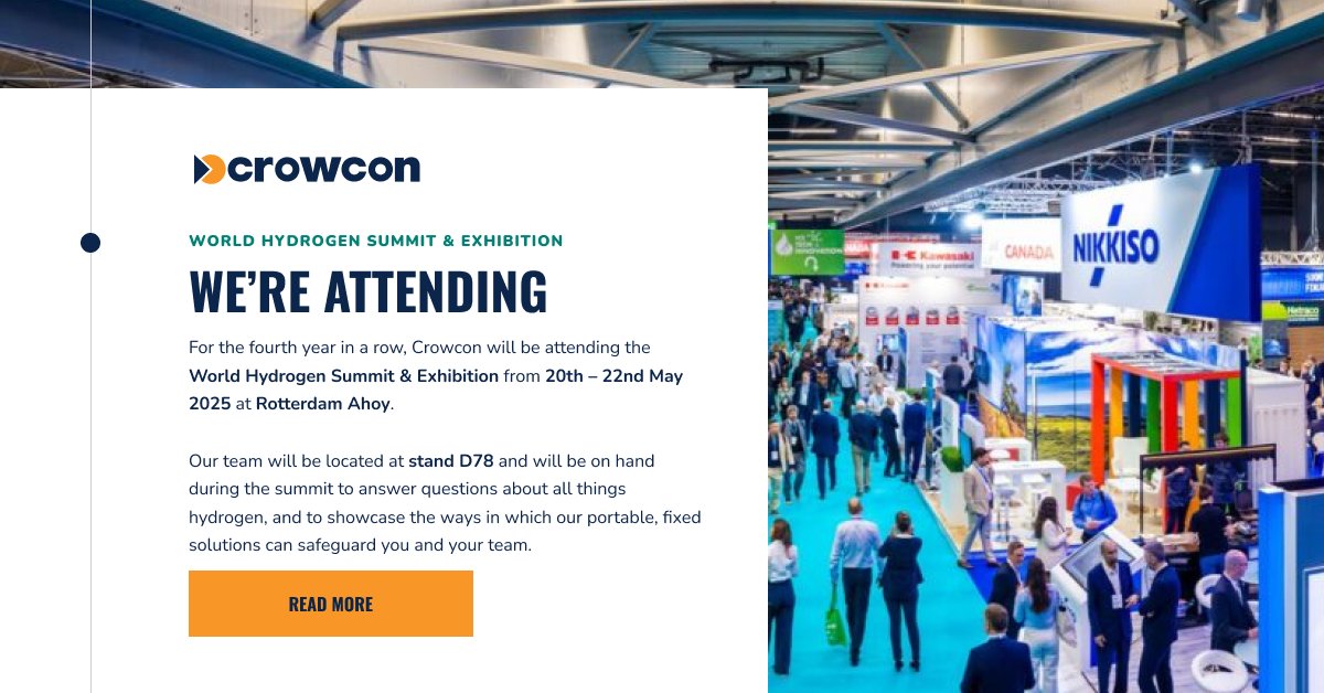 Crowcon Detection Instruments Ltd. (@crowcon) on Twitter photo For the fourth year in a row, #Crowcon will be attending <a href="/SEC_Sustainable/">Sustainable Energy Council (SEC)</a> #WorldHydrogensummit2025 from 20th - 22nd May 2025 at Rotterdam Ahoy! Explore how we support the entire #HydrogenValueChain with our #GasDetection solutions.
See you in Rotterdam! eu1.hubs.ly/H0jkhZR0 For the fourth year in a row, #Crowcon will be attending <a href="/SEC_Sustainable/">Sustainable Energy Council (SEC)</a> #WorldHydrogensummit2025 from 20th - 22nd May 2025 at Rotterdam Ahoy! Explore how we support the entire #HydrogenValueChain with our #GasDetection solutions.
See you in Rotterdam! eu1.hubs.ly/H0jkhZR0