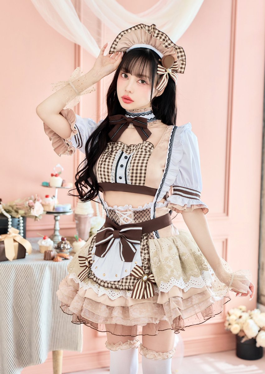🎀𝑀𝑎𝑐𝑎𝑟𝑜𝑛 𝑀𝑎𝑖𝑑 𝐶𝑜𝑠𝑡𝑢𝑚𝑒🎀 大人気マカロンメイド