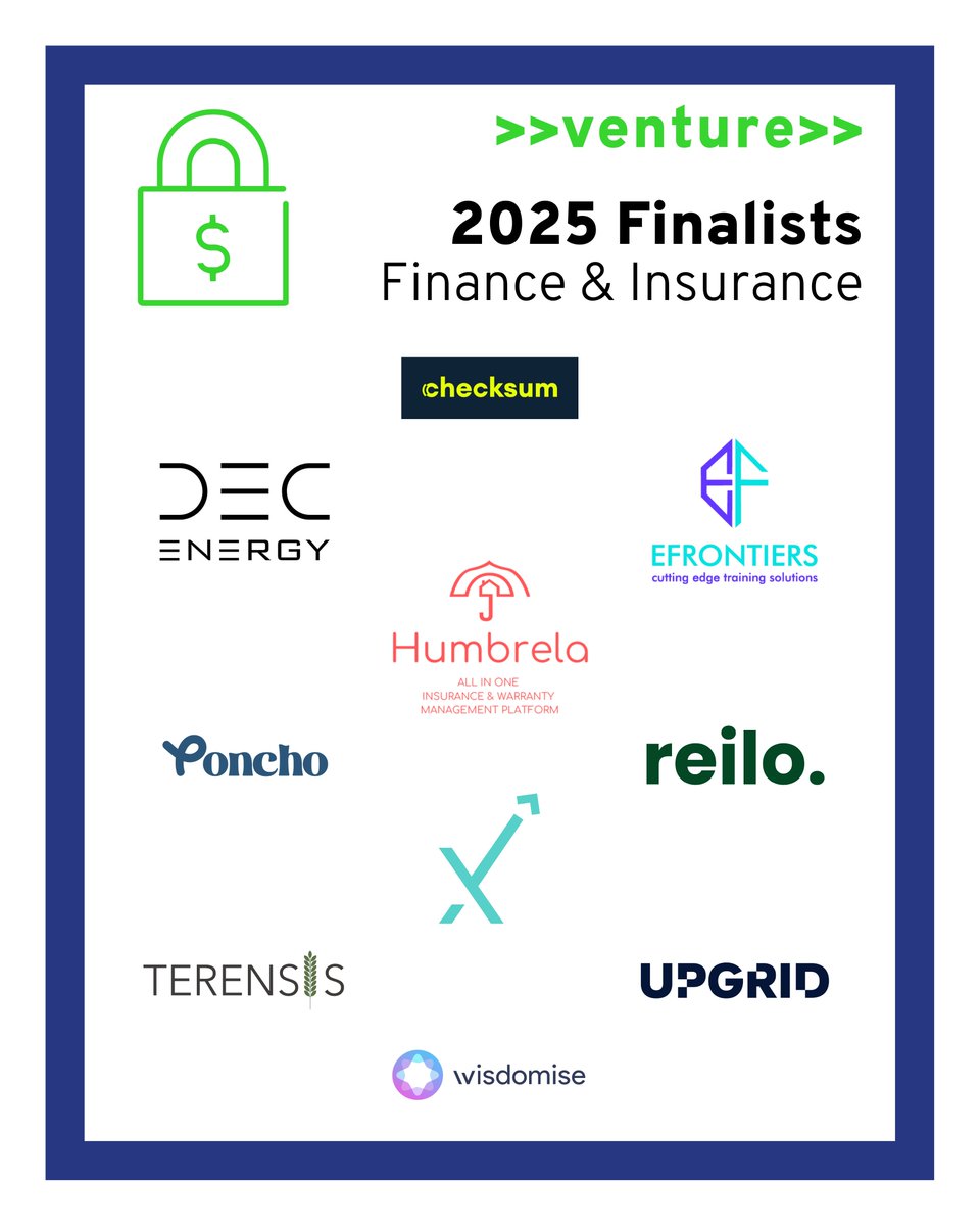The 2025 &gt;&gt;venture&gt;&gt; finalists are out!

Meet the top 10 Finance &amp; Insurance projects leading innovation, from smarter crypto tools to weather insurance for travelers. Meet all the finalists: venture.ch/finalists-2025

Stay tuned for updates on other verticals in the next few days!