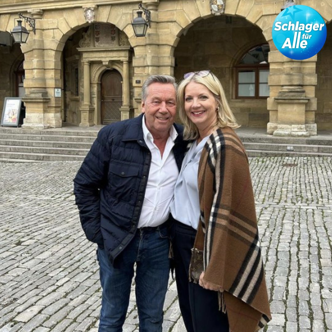 Ein süßes Foto von Roland Kaiser und seiner liebsten Frau Silvia – ein echtes Traumpaar! 🌟