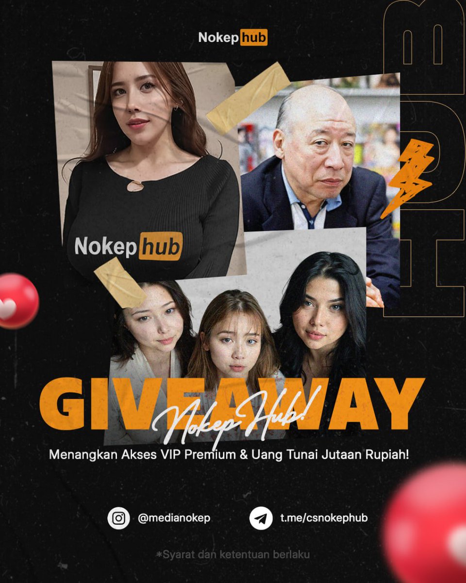 𝐍𝐎𝐊𝐄𝐏𝐇𝐔𝐁 𝗚𝗜𝗩𝗘𝗔𝗪𝗔𝗬 🔔

🎁 HADIAH
➡️Akses VIP Nokephub untuk 10 pemenang !
➡️ Uang Tunai 1 Juta Rupiah untuk 5 pemenang !

QUIZ dan Syaratnya ada di Komentar dibawah 👇