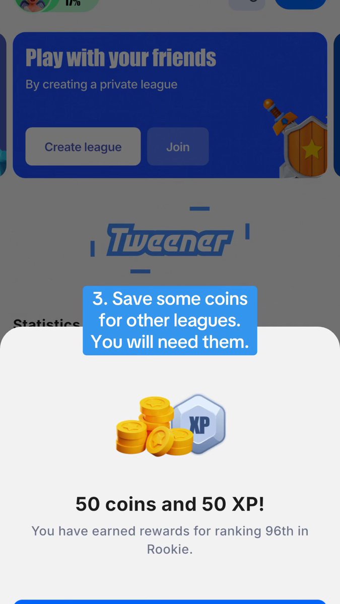 Tweener_Fantenn's tweet photo. Simple tips. Serious wins. 🎾🔥
#TweenerApp #FantasyTennis #TennisTips #GameChanger #LeaderboardClimb #FantasyLeague #SmartMoves https://t.co/f8j0pTJK3H