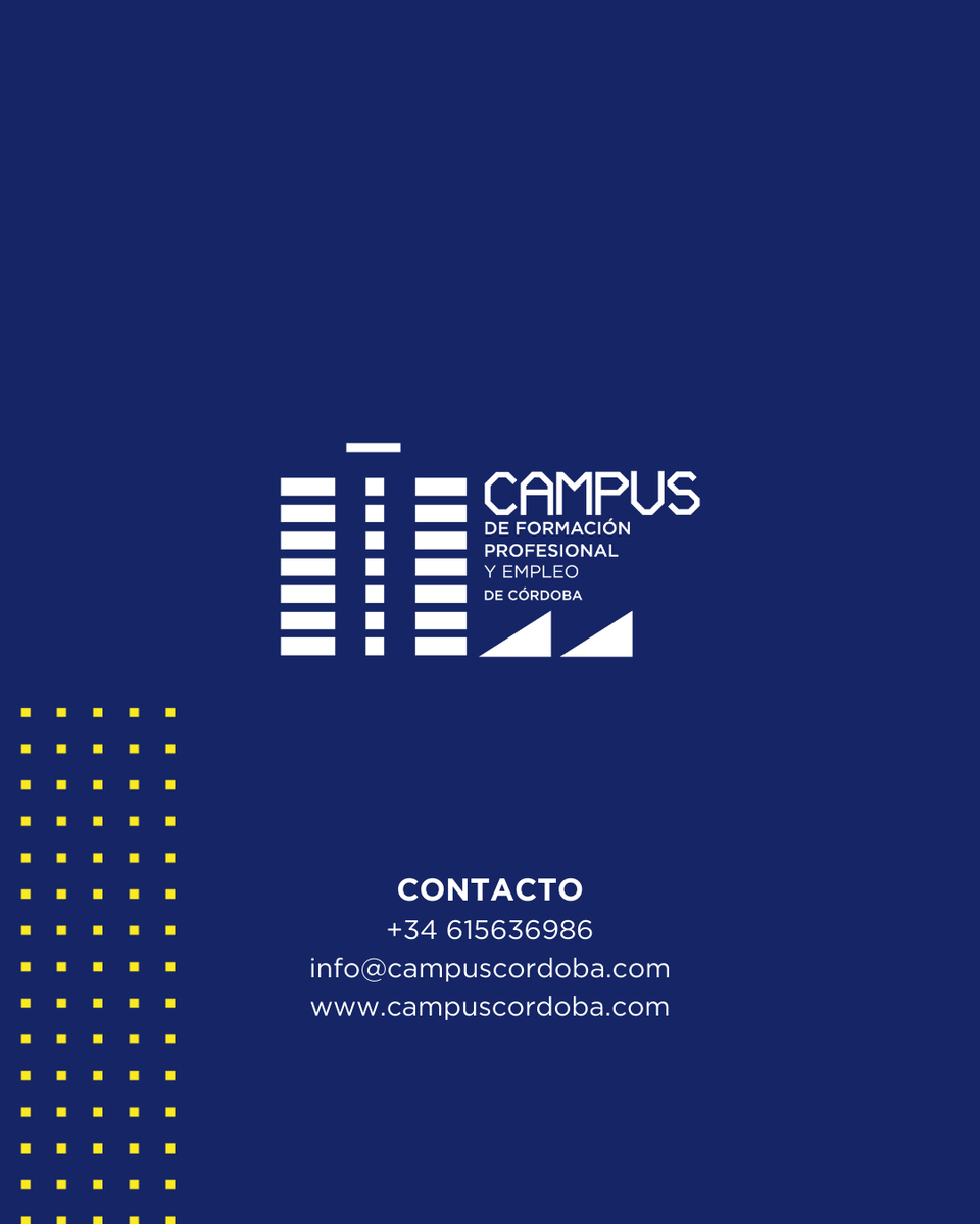 ¿Y si te dijéramos que la FP puede ser mucho más que clases y exámenes?
Formarte bien es el primer paso para vivir de lo que te gusta. 👏🏻

📲 ¿Te lo vas a perder? Contáctanos 😉

 #CampusFPCórdoba #FormaciónProfesional #TalentoJoven #FPConFuturo #EmpleoReal