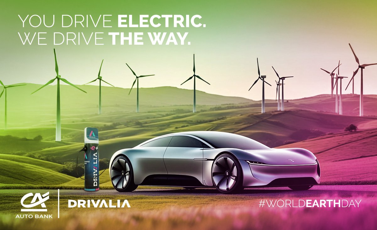 CA Auto Bank and Drivalia, on the occasion of #WorldEarthDay 2025, themed “Our Power, Our Planet,” reaffirm their strong commitment to a more sustainable future. ca-autobank.com/en/sustainabil…