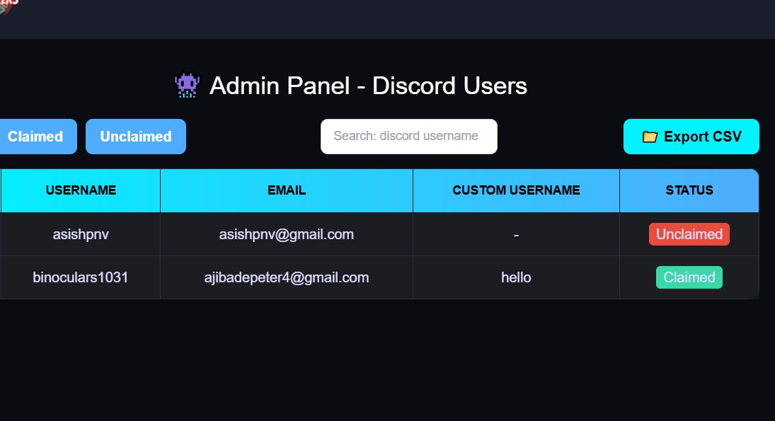 binocularsXD's tweet image. This is a mini panel I worked on, you can see the discord users information after they sign in with their discord account on the main web app.
#WebDev #DiscordAPI  #BuildInPublic #Developer