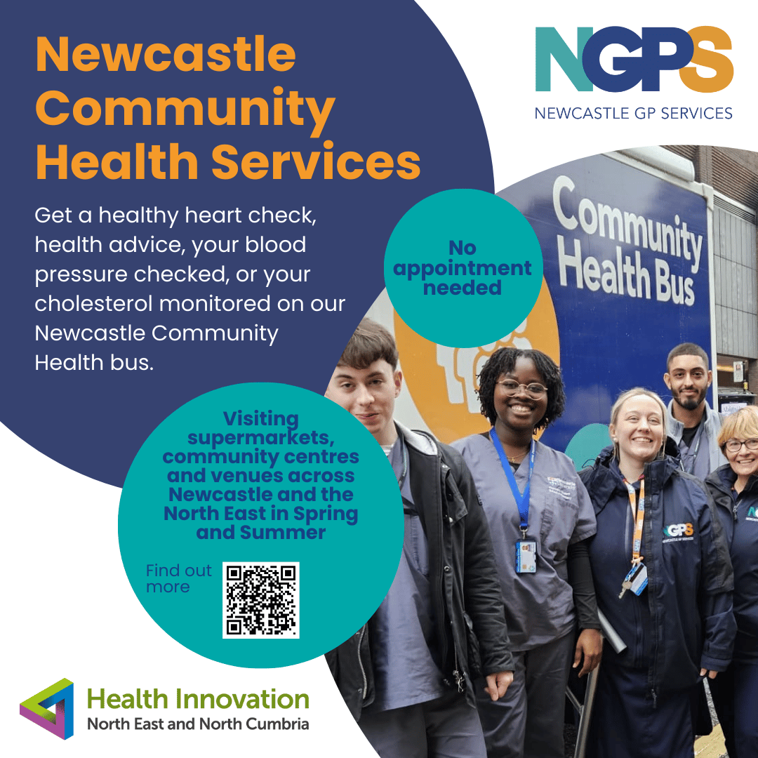 NGPS (@newcastlegps) on Twitter photo We💙 working with <a href="/HI_NENC/">Health Innovation NENC</a> on the #Newcastle Community Health bus.
Get yourself a health MOT this spring and summer with the team of nurses on board the bus.
Find out more about where we'll be across the North East at bit.ly/4ijW9tI We💙 working with <a href="/HI_NENC/">Health Innovation NENC</a> on the #Newcastle Community Health bus.
Get yourself a health MOT this spring and summer with the team of nurses on board the bus.
Find out more about where we'll be across the North East at bit.ly/4ijW9tI