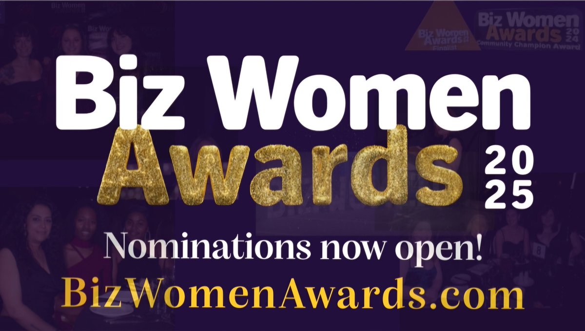 Biz Women (@_bizwomen) on Twitter photo Nominations are OPEN for the Biz Women Awards 2025!
We’re celebrating women who are breaking barriers, building businesses & leading with purpose.
New industry-focused categories this year!
Nominate now: bizwomenawards.com/nominate
Sponsor enquiries: info@bizwomen.org Nominations are OPEN for the Biz Women Awards 2025!
We’re celebrating women who are breaking barriers, building businesses & leading with purpose.
New industry-focused categories this year!
Nominate now: bizwomenawards.com/nominate
Sponsor enquiries: info@bizwomen.org