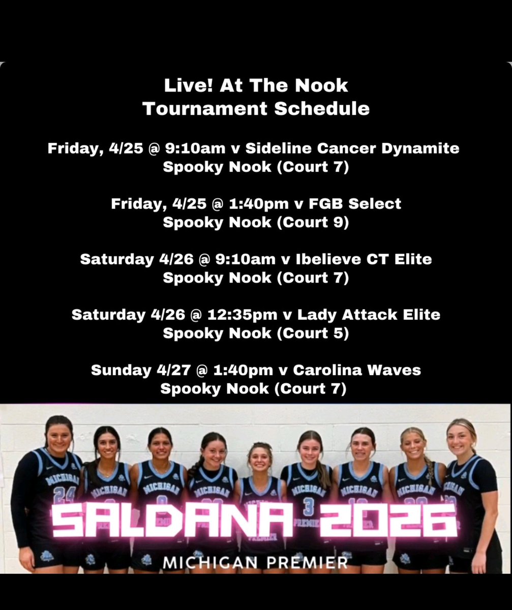 Coach Saldana (@coachsaldana517) on Twitter photo Come out and watch this exciting play in Pennsylvania this weekend! Do Work <a href="/MichHSBball/">Mich HS Bball</a> <a href="/CoachHitt33/">Dawn Hitt</a> <a href="/MIPremier2026/">MI Premier 2026 - Saldana</a> <a href="/Addison_Chase3/">Addison Chase</a> Come out and watch this exciting play in Pennsylvania this weekend! Do Work <a href="/MichHSBball/">Mich HS Bball</a> <a href="/CoachHitt33/">Dawn Hitt</a> <a href="/MIPremier2026/">MI Premier 2026 - Saldana</a> <a href="/Addison_Chase3/">Addison Chase</a>