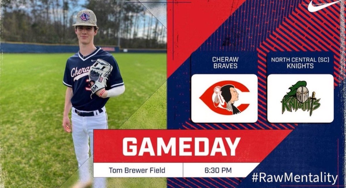 We host the knights in a Doubleheader region matchup tonight 🪓 #RawMentality