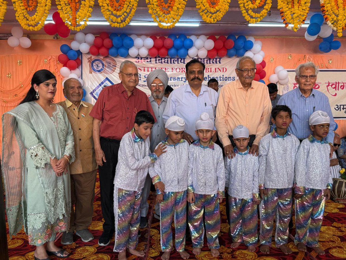 Kunwar Vijay Pratap Singh (@kvijaypratap) on Twitter photo เค
เคจเฅเคง เคตเคฟเคฆเฅเคฏเคพเคฒเคฏ (Institute for the Blind) เค
เคฎเฅเคคเคธเคฐ เคเฅ 102 เคตเฅเค เคธเคพเคฒเคพเคจเคพ เคธเคฎเคพเคเคฎ เคฎเฅเค เคญเคพเค เคฒเฅเคจเฅ เคเคพ เค
เคตเคธเคฐ เคฎเคฟเคฒเคพเฅค
เคตเคฟเคฆเฅเคฏเคพเคฐเฅเคฅเคฟเคฏเฅเค เคเฅ เคชเฅเคฐเคคเคฟเคญเคพ เคเคฐ เคเคจเคเคพ เคฒเคเคจ เคฆเฅเค เคเคฐ เคฌเคนเฅเคค เคนเคฐเฅเคท เคเคพ เค
เคจเฅเคญเคต เคนเฅเคเฅค*
We are grateful to Sh. Arun Kapur ji, Sh. Ashok Sethi ji and entire team and all the guests. เค
เคจเฅเคง เคตเคฟเคฆเฅเคฏเคพเคฒเคฏ (Institute for the Blind) เค
เคฎเฅเคคเคธเคฐ เคเฅ 102 เคตเฅเค เคธเคพเคฒเคพเคจเคพ เคธเคฎเคพเคเคฎ เคฎเฅเค เคญเคพเค เคฒเฅเคจเฅ เคเคพ เค
เคตเคธเคฐ เคฎเคฟเคฒเคพเฅค
เคตเคฟเคฆเฅเคฏเคพเคฐเฅเคฅเคฟเคฏเฅเค เคเฅ เคชเฅเคฐเคคเคฟเคญเคพ เคเคฐ เคเคจเคเคพ เคฒเคเคจ เคฆเฅเค เคเคฐ เคฌเคนเฅเคค เคนเคฐเฅเคท เคเคพ เค
เคจเฅเคญเคต เคนเฅเคเฅค*
We are grateful to Sh. Arun Kapur ji, Sh. Ashok Sethi ji and entire team and all the guests.