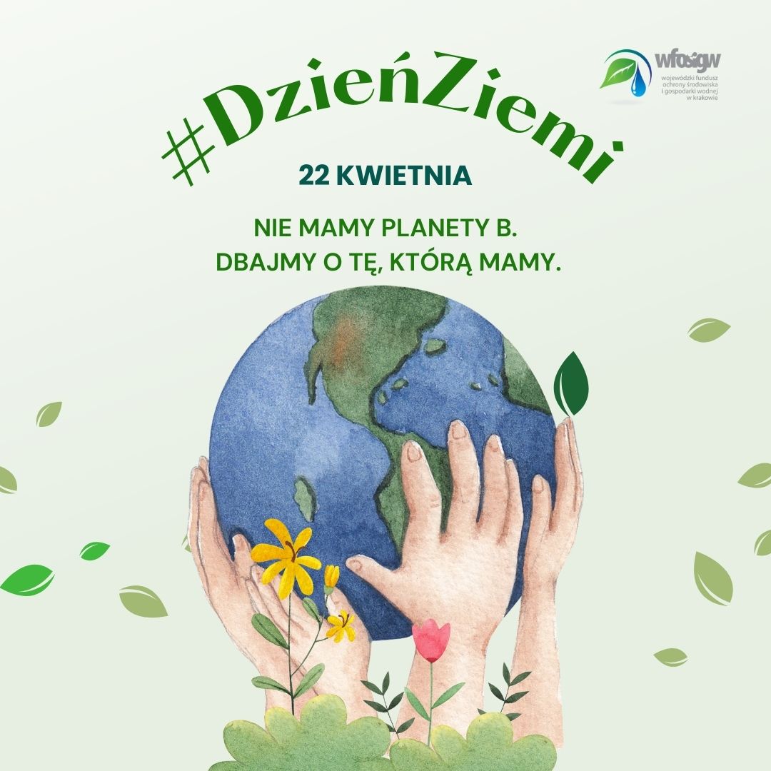 📅 Dzień Ziemi – 22 kwietnia 🌱

🌍 To nie jest tylko data w kalendarzu. To globalne przypomnienie, że mamy coś absolutnie wyjątkowego – planetę, która daje zasoby, przestrzeń, ŻYCIE 💧🌾🔥💨