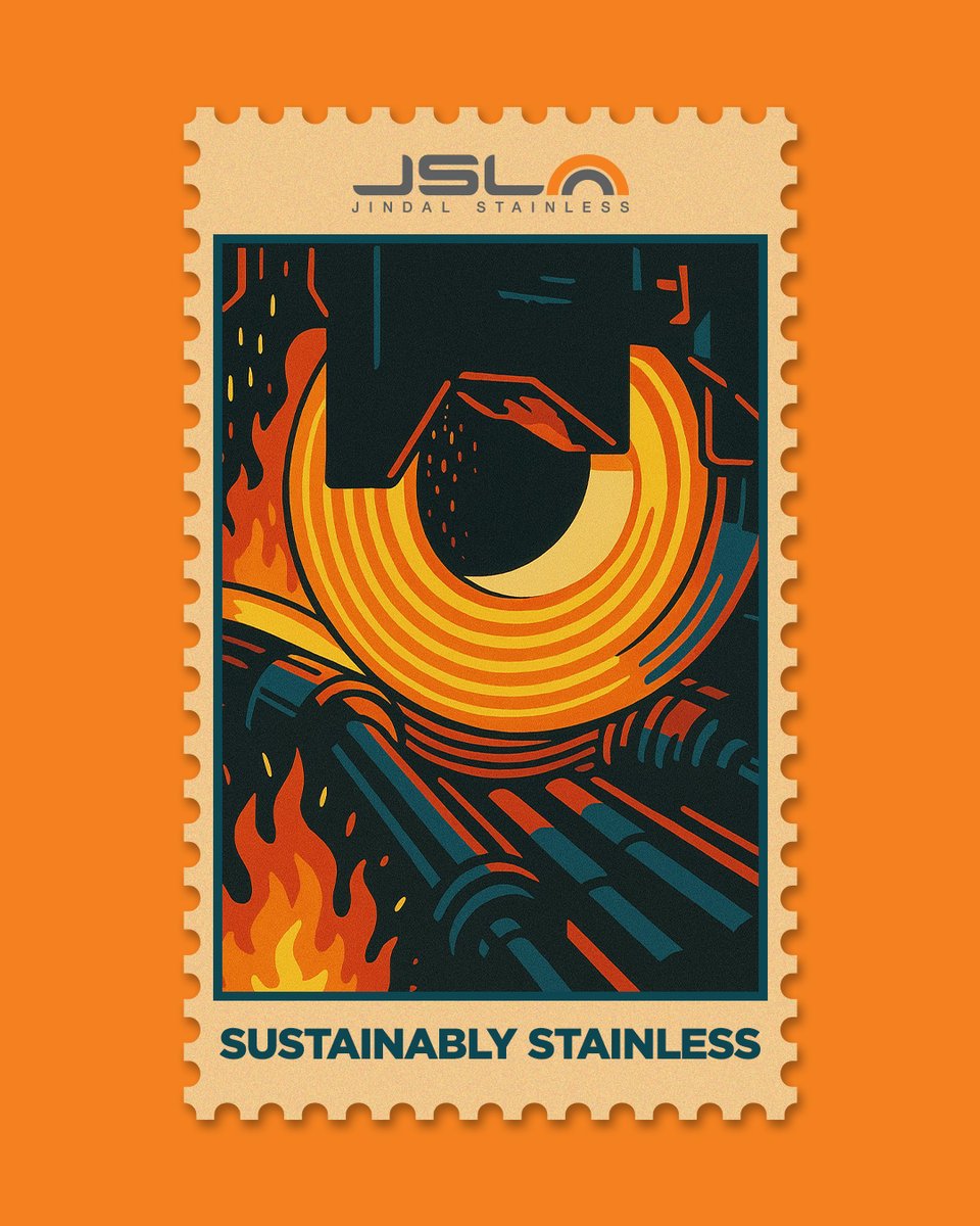 Jindal_Official's tweet photo. This isn’t just a stamp. It’s a seal of stainless trust.
#JindalStainless #JSL #Stainless #StainlessSteel #StampverseTrend #Stampverse https://t.co/jhYbTrPPaz