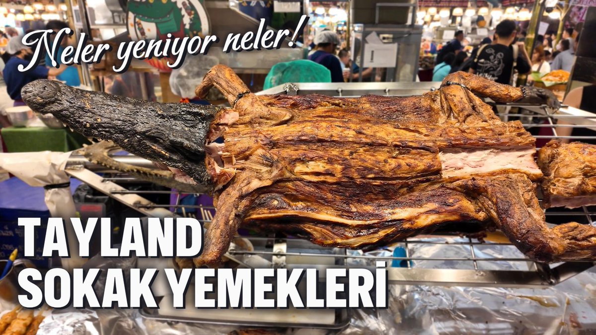 Tayland sokak yemekleri - Neler yeniyor neler! 😅
youtu.be/_i0CrUqnbpk?si…