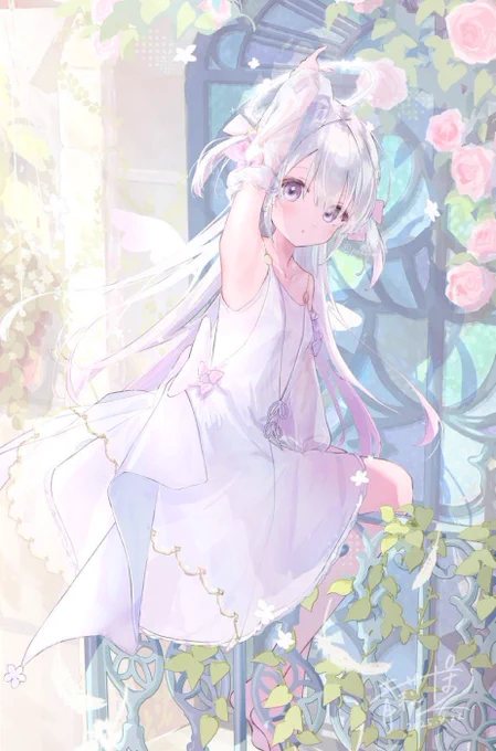 天使が来た日#oc#イラスト 