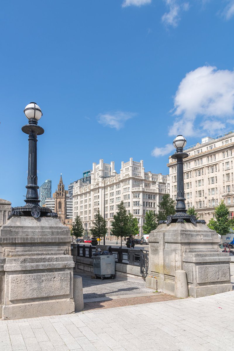 #Liverpool views from the corner of The Strand and Brunswick Street.