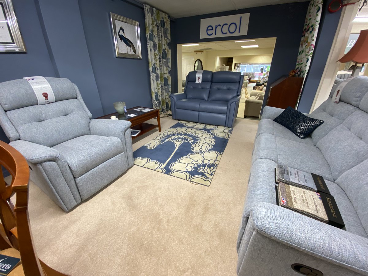 A selection of suites to whet your appetite, we have an extensive selection of suites on show in store.

Our suppliers include G Plan, Parker Knoll, Collins &amp; Hayes, Sherbourne, Celebrity, Stressless etc.
All suites are available in a large choice of fabrics and/or leathers.
