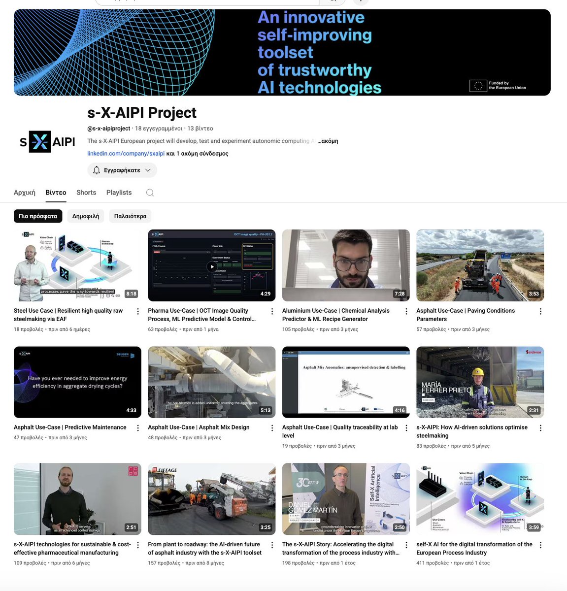 ⏪ Rewinding our story.

⏲️ As the s-X-AIPI project approaches its final days, we’re looking back on three years of innovation.

Dive into our YouTube videos to explore the key topics we tackled, the breakthroughs we achieved, and the people who made it all possible ⇒