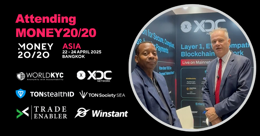 WinstantTech's tweet image. Let’s connect at Money2020Asia - April 22–24, 2025 in Bangkok!
linkedin.com/posts/winstant…
#Money2020Asia #TradeEnabler #WorldKYC #TONstealthID #TONSociety #XDC #BlockchainForGood #BangkokFintech #StealthID #RWA #FintechInnovation