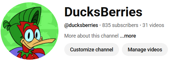 BerriesDucks's tweet photo. I was optimistic that maybe this would be the video that would push me over 1000 subs. But instead I'm stuck exactly where I was because the algorithm spent 2 days showing it to the complete wrong audience. https://t.co/hVlXte8l1V