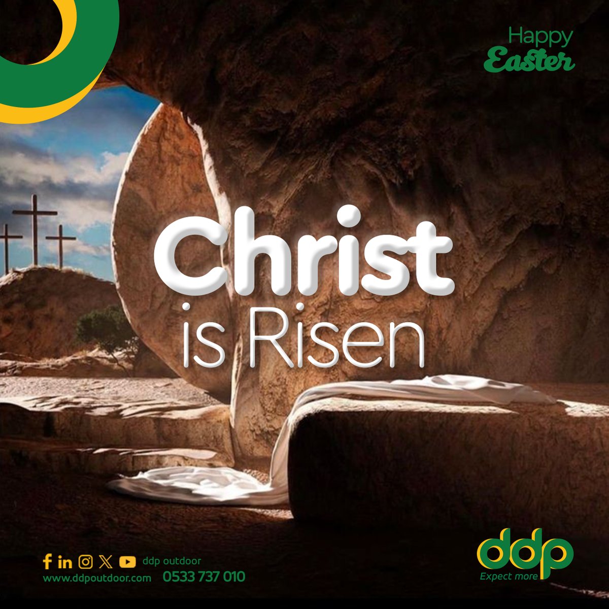 May the resurrection of Christ bring you so much hope, joy and love. 
Christ is risen, hallelujah!