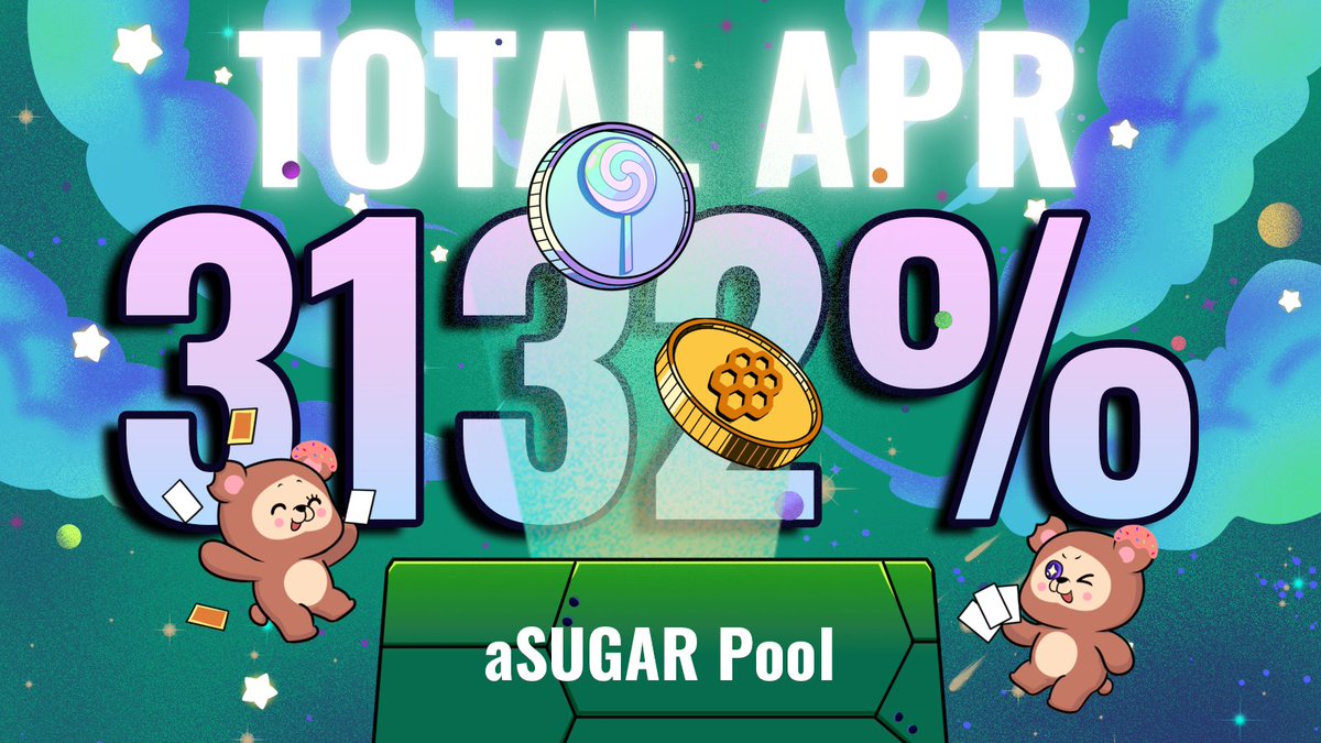 Jikofunfinance's tweet image. aSUGAR SINGLE-SIDED STAKING POOL IS UP 🚨

APR:  Starting from 3132% 💥
Rewards: HONEY &amp;amp; WBERA 🍯

The earlier in, the more you get

Go stake, play, and earn now 🎮💰 

app.beraji.com

Super degen mode: you can loop aSUGAR 😉