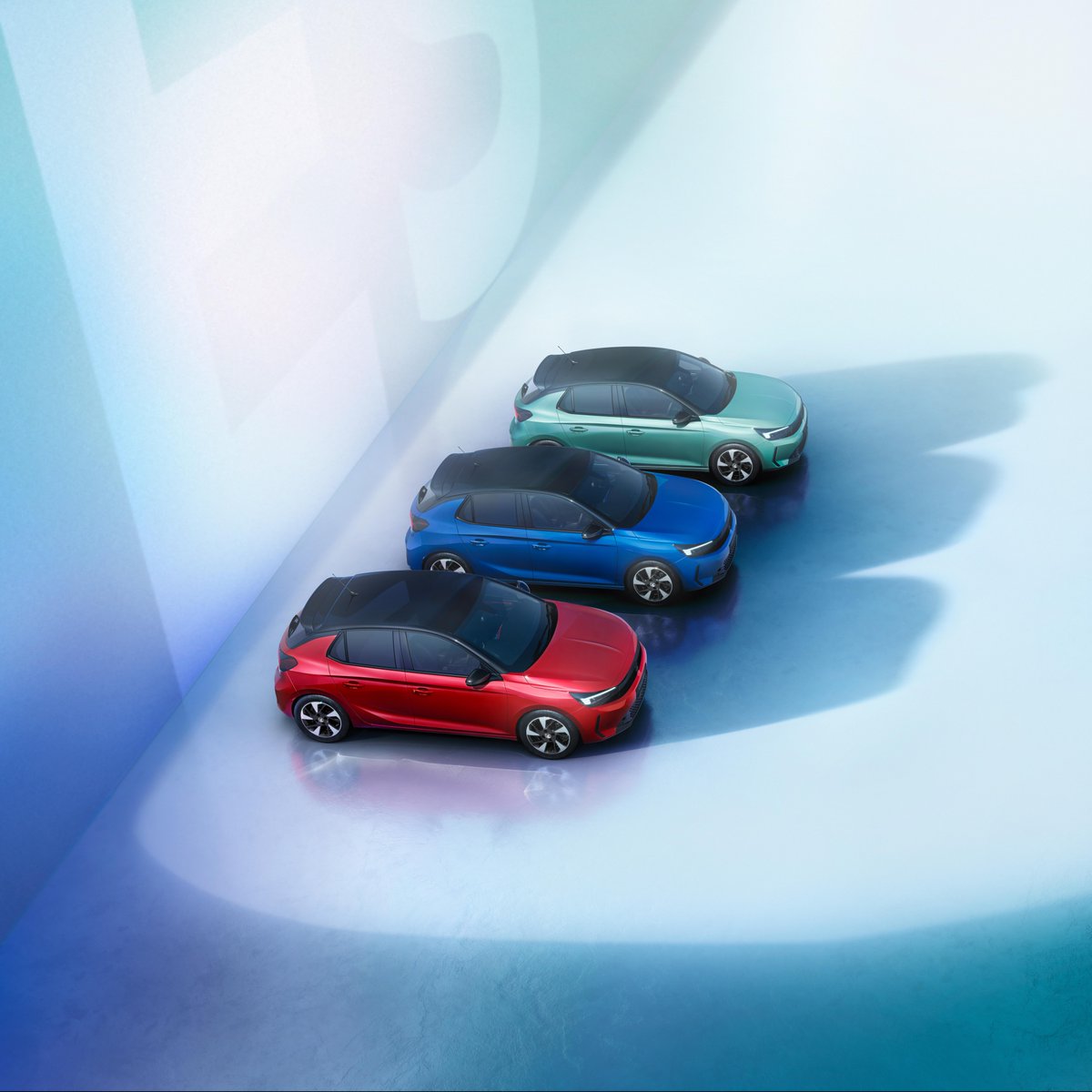 The UK's best-selling small car, the Vauxhall Corsa YES is back with 3 fun colours to choose from 🎉🚗: 

💚 Eucalyptus Green – for the cool ones 

❤️ Kiss Red – for standouts 

💙 Cobalt Blue – for dreamers 

Which one’s YOUR vibe? Drop your fave below! 👇