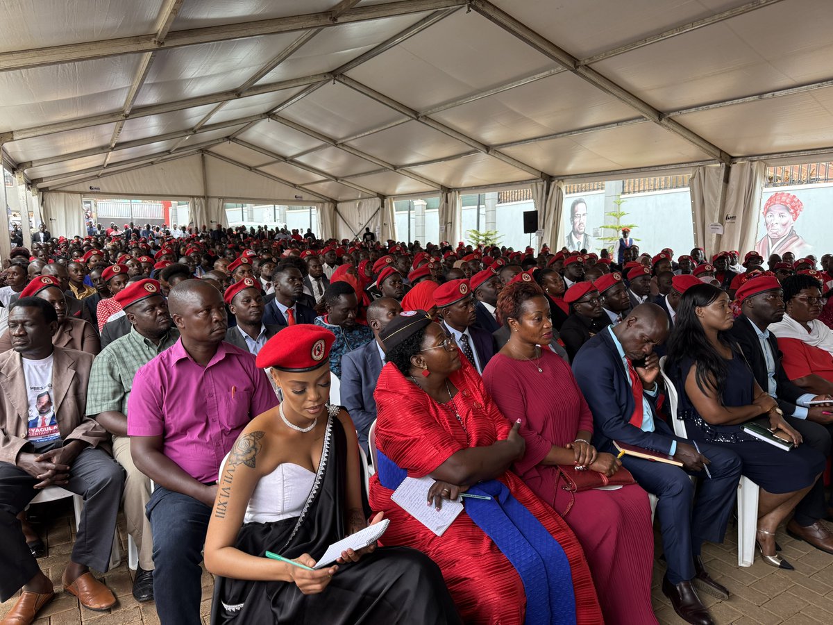 MuwangaMKivumbi's tweet image. Attending our NUP Buganda region leaders’ convention at our party headquarters in Makerere Kavule this afternoon. 
#PeoplePowerOurPower
#KungaUgandaKunga
#ProtestVoteUG