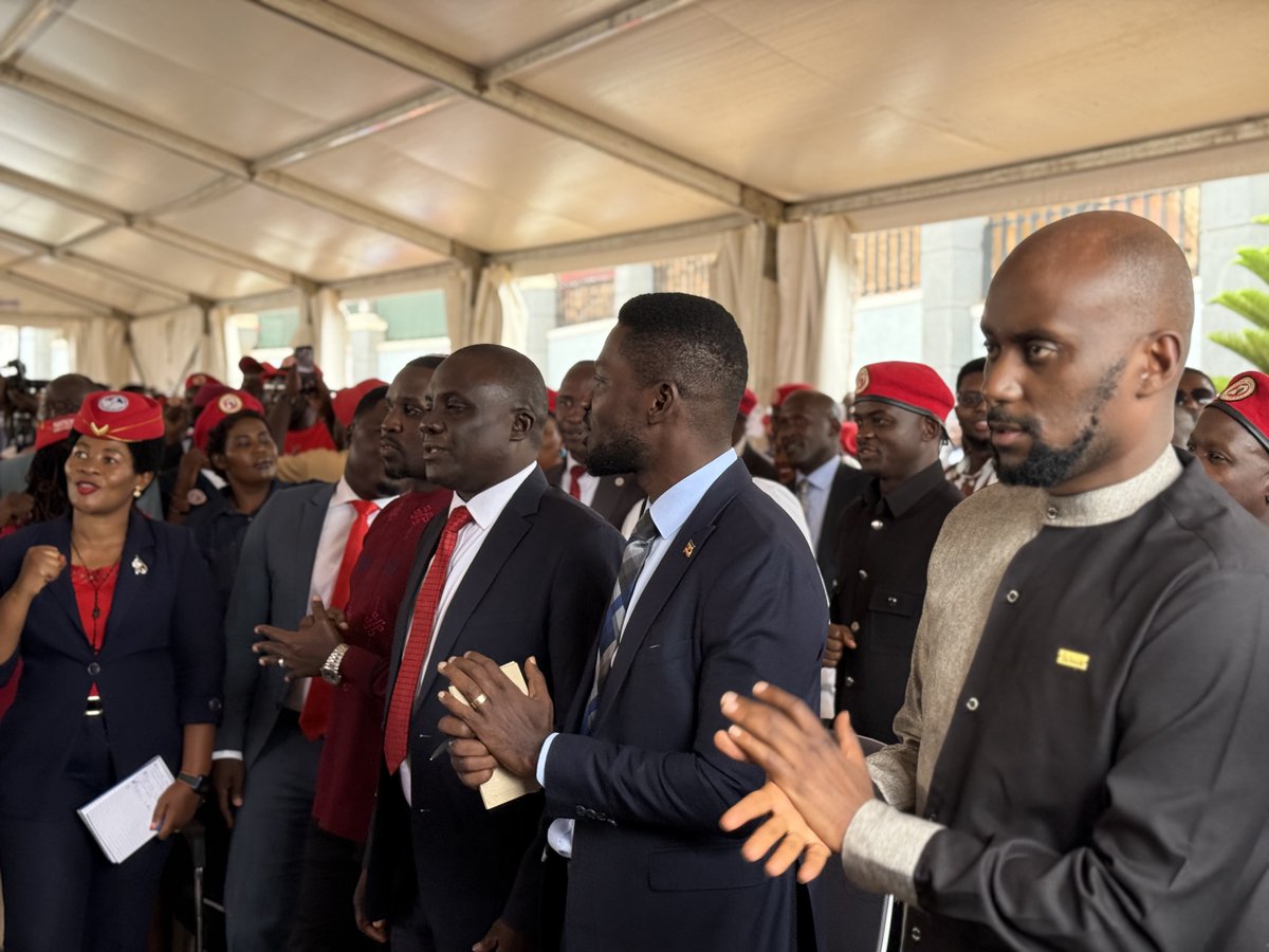 MuwangaMKivumbi's tweet image. Attending our NUP Buganda region leaders’ convention at our party headquarters in Makerere Kavule this afternoon. 
#PeoplePowerOurPower
#KungaUgandaKunga
#ProtestVoteUG