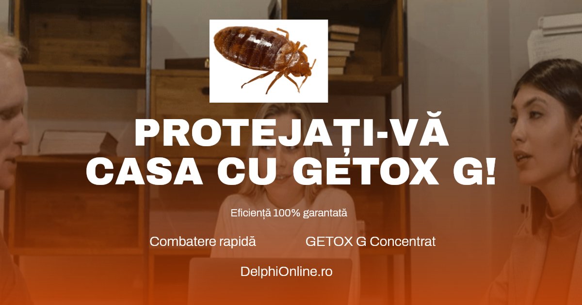 delphionline09's tweet image. Te lupți cu gândacii de bucătărie sau plosnitele? GETOX G este soluția eficientă pe care o cauți. Testat de Institutul Național de Sănătate Publică, acest concentrat se diluează simplu în apă și oferă rezultate rapide. #GETOXG  #viespe #plosnite #gandacbucatarie #Blattaorientalis