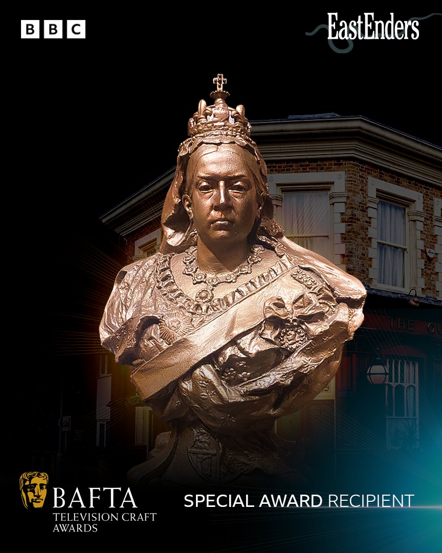 bbceastenders's tweet image. After celebrating our 40th year on screen we’re thrilled to announce that EastEnders will receive this year’s @BAFTA Television Craft Special Award ✨

The award, which is one of BAFTA’s highest honours, will celebrate the show’s long-term commitment to nurturing new talent,…