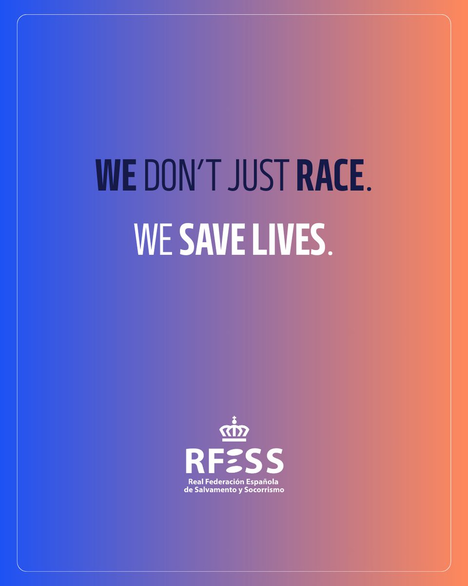 We don’t just race. WE SAVE LIVES 🛟

Every dive 🤿, every sprint 🏃‍♀️, every rescue counts.

This is not just a sport. It’s a commitment, a mission, a way of live 🌊 

#salvamentoysocorrismo
#lifesaving