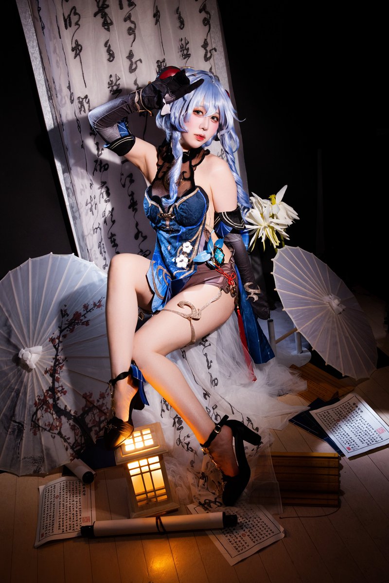 原神/甘雨　海灯祭
Model:<a href="/kisekaemode/">えくあたん@C106 土曜日東 ユ11a(東４ホール</a> 様
#gyanyu #GenshinImpact