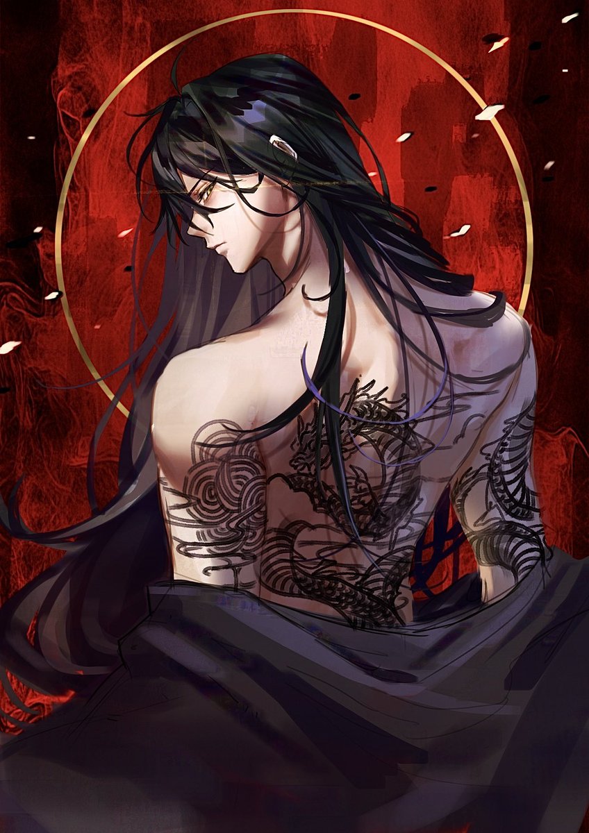 #イラスト  #oc 
 筋肉の練習❤️‍🔥