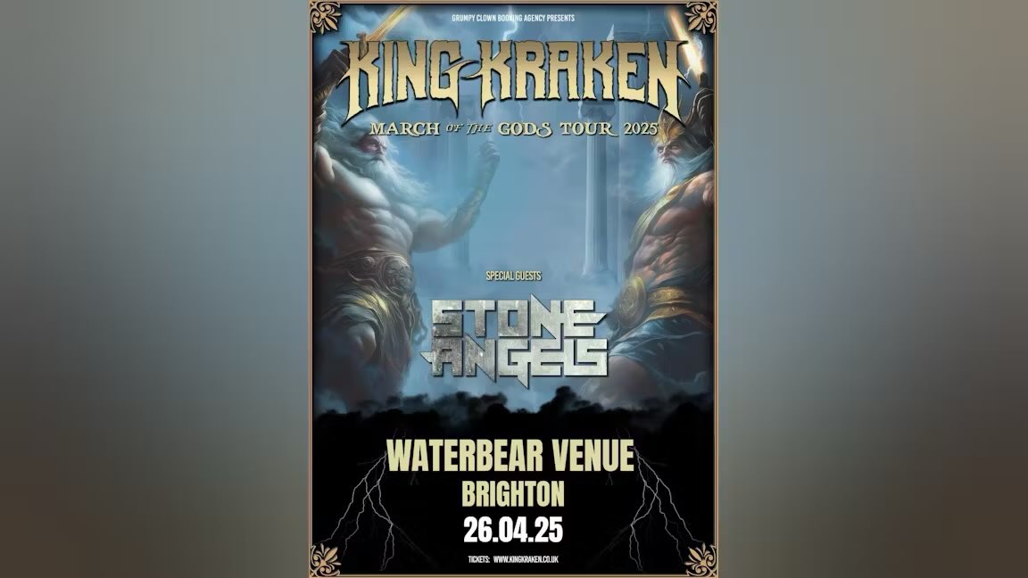KING KRAKEN (@kingkrakenuk) on Twitter photo This weekend we hit <a href="/Cobblesuk/">The Cobblestones</a> Bridgwater and waterbear Brighton !
Get your tickets - kingkraken.co.uk/tour-2025 This weekend we hit <a href="/Cobblesuk/">The Cobblestones</a> Bridgwater and waterbear Brighton !
Get your tickets - kingkraken.co.uk/tour-2025
