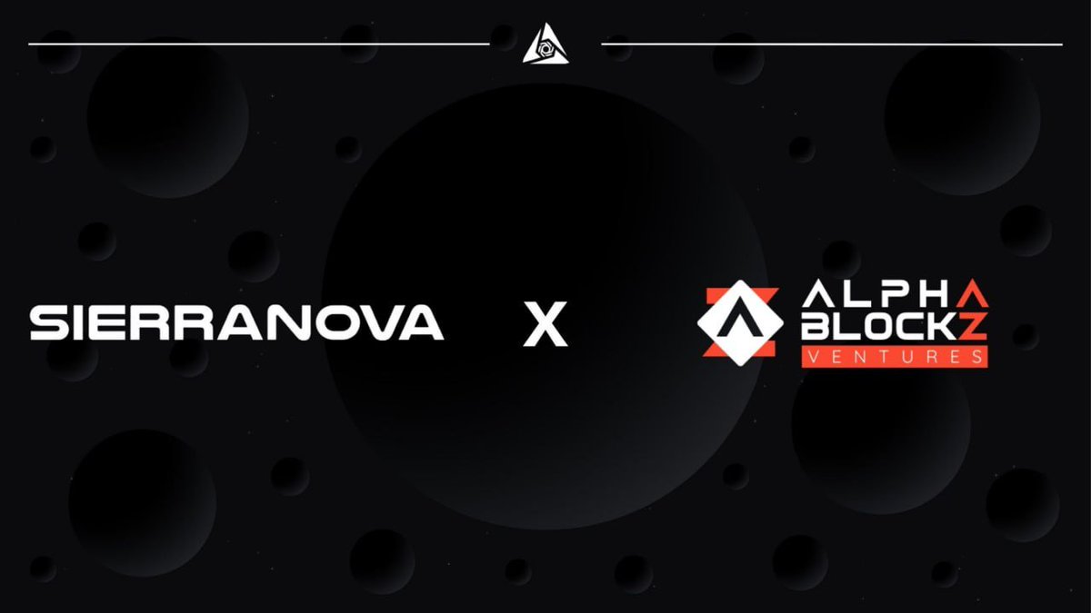 AlphablockZ (@alphablockz) on Twitter photo Strategic Partnership Announcement
<a href="/sierranovavc/">Sierranova Capital</a> is entering a strategic partnership with <a href="/AlphablockZ/">AlphablockZ</a>, a leading VC firm investing in and incubating early-stage Web3 projects.
This collaboration will strengthen our mission to support the next generation of innovative builders. Strategic Partnership Announcement
<a href="/sierranovavc/">Sierranova Capital</a> is entering a strategic partnership with <a href="/AlphablockZ/">AlphablockZ</a>, a leading VC firm investing in and incubating early-stage Web3 projects.
This collaboration will strengthen our mission to support the next generation of innovative builders.