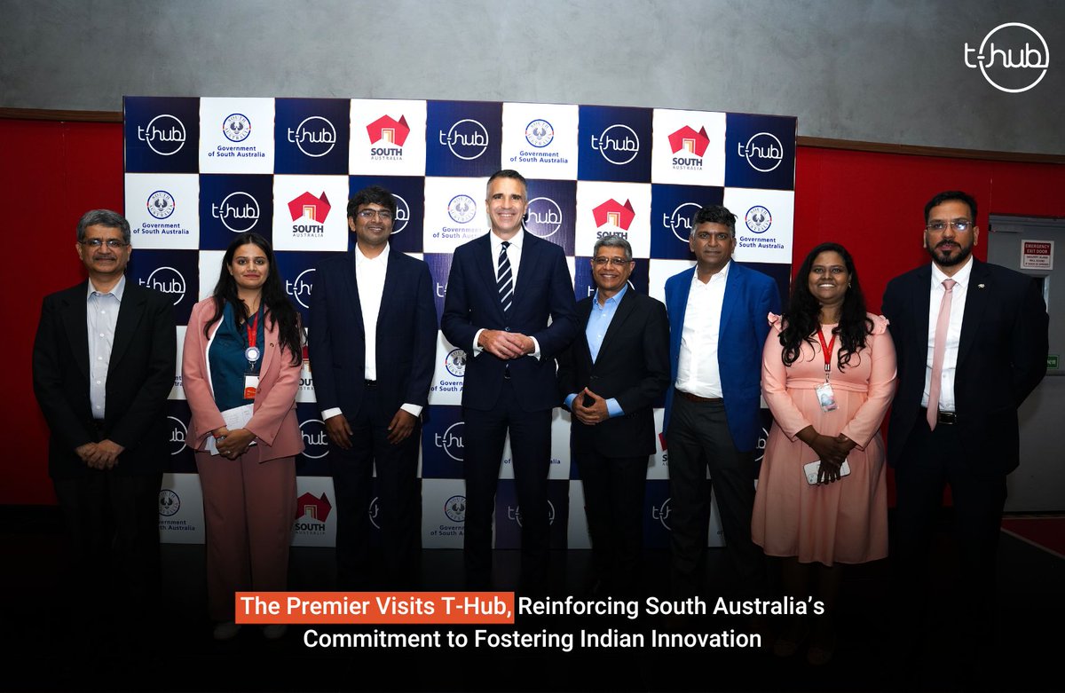 7 T-Hub startups—XMACHINES, Onnes Cryogenics, Taramandal, Deepgrid Semi Pvt Ltd, Neevo Life, TAV Systems, and ResearchSat—have been shortlisted for the South Australia Accelerator Program.     We were honoured by the presence of dignitaries from the Government of South Australia.