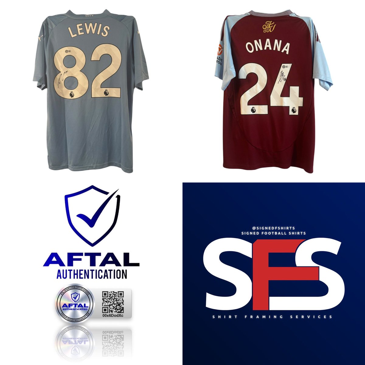 Signed Football Shirts & Shirt Framing Services (@signedfshirts) on Twitter photo Double Chance Giveaway!
Man City vs Aston Villa tonight — whoever wins, you could too.If Man City win, we’re giving away a Rico Lewis signed shirt. If Aston Villa win, we’re giving away an Amadou Onana signed shirt.
To enter:
Follow <a href="/signedfshirts/">Signed Football Shirts & Shirt Framing Services</a> & @SFSMemorabilia
Repost this Double Chance Giveaway!
Man City vs Aston Villa tonight — whoever wins, you could too.If Man City win, we’re giving away a Rico Lewis signed shirt. If Aston Villa win, we’re giving away an Amadou Onana signed shirt.
To enter:
Follow <a href="/signedfshirts/">Signed Football Shirts & Shirt Framing Services</a> & @SFSMemorabilia
Repost this