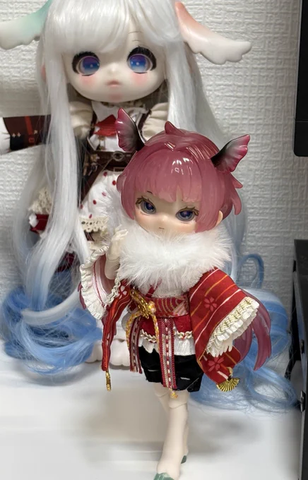 あと龍ティーユの髪を付けた中華服鹿足リロロちゃんがド性癖だったのでドラゴンカスタムしようと思います