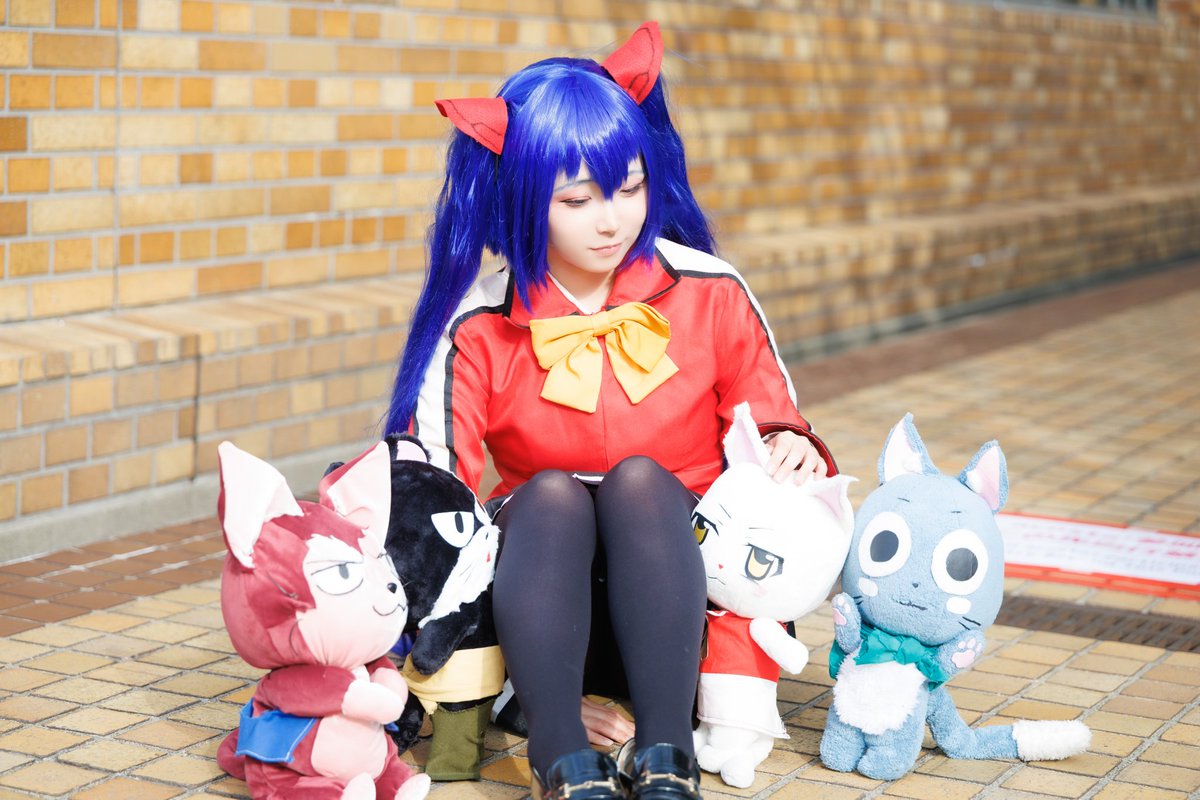 ⚠コスプレ注意⚠

FAIRYTAIL

　皆でフロッシュを探しに行こうか。

📷️なあがさん